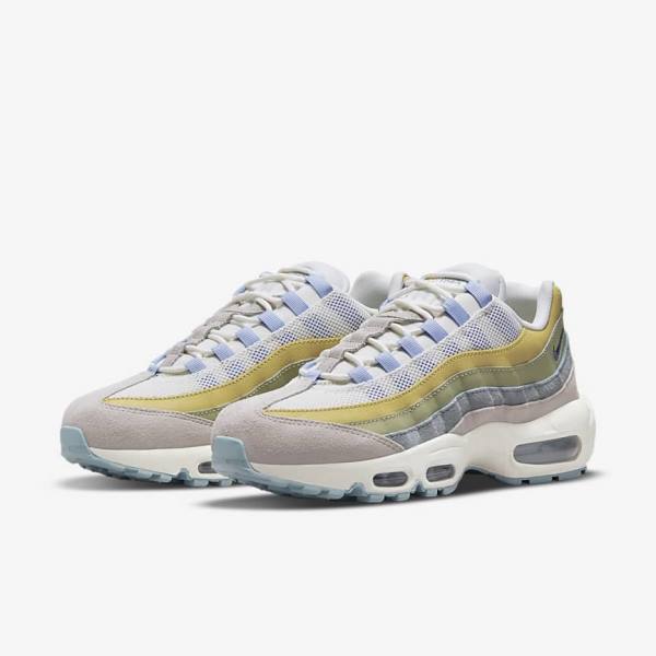 Nike Air Max 95 Tenisky Damske Svetlo Modre Olivovo Zelená | NK973THF