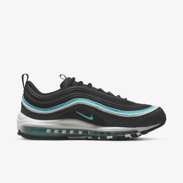 Nike Air Max 97 SE Tenisky Panske Čierne Biele Tyrkysové | NK857QZX