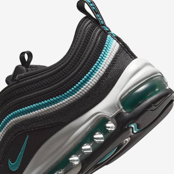 Nike Air Max 97 SE Tenisky Panske Čierne Biele Tyrkysové | NK857QZX