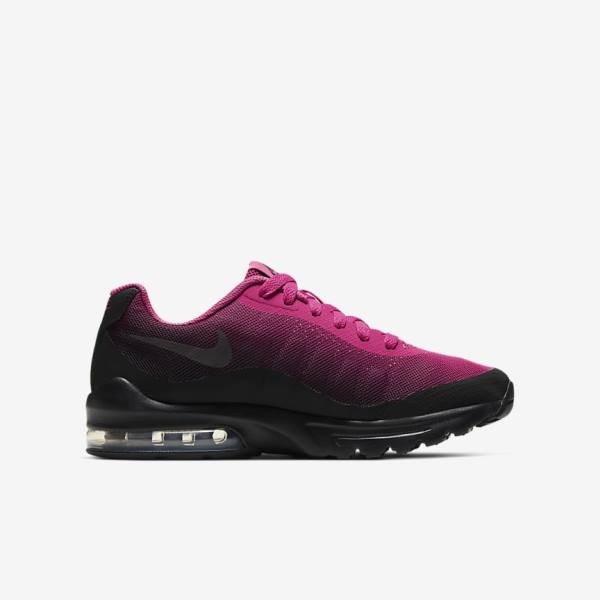 Nike Air Max Invigor Older Tenisky Detske Čierne Siva | NK124ANS