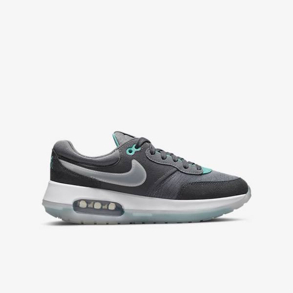 Nike Air Max Motif Older Tenisky Detske Siva Tyrkysové Tmavo Siva Čierne | NK094SQK