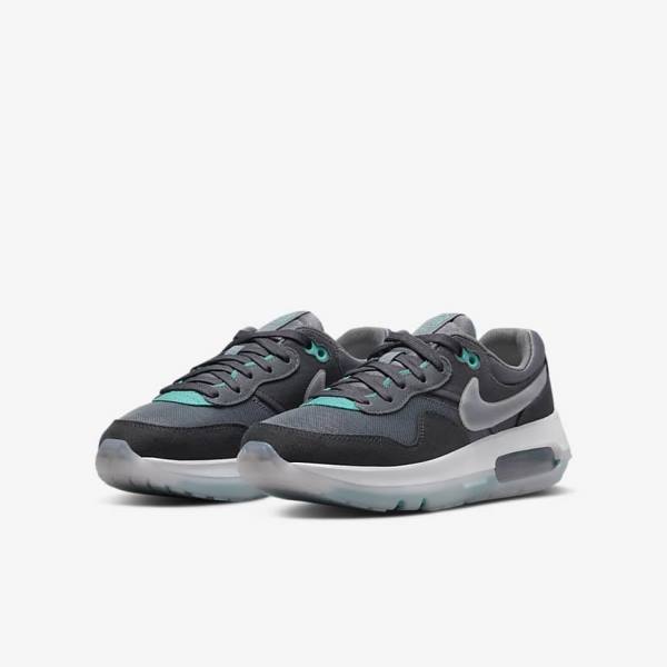 Nike Air Max Motif Older Tenisky Detske Siva Tyrkysové Tmavo Siva Čierne | NK094SQK