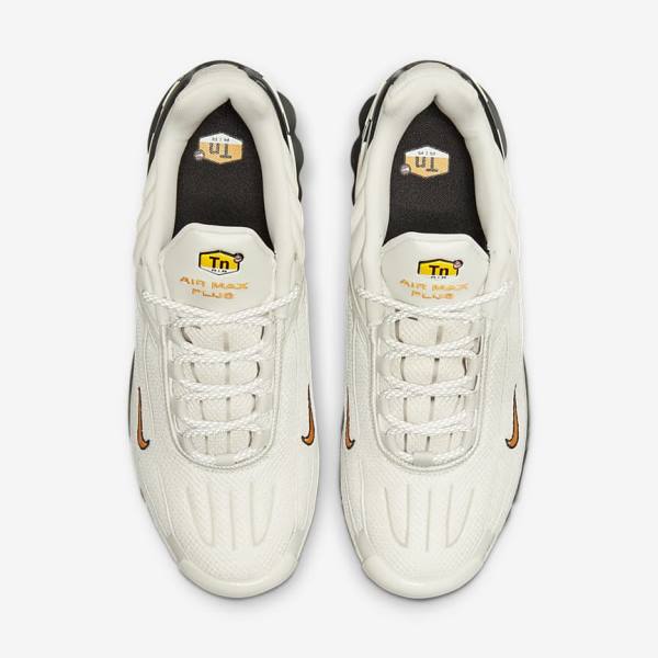 Nike Air Max Plus 3 Tenisky Panske Svetlo Béžové Čierne Strieborne Zlate | NK795RMA