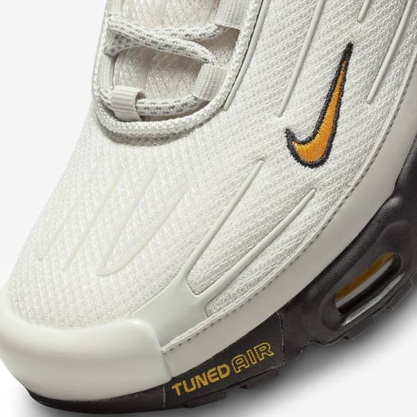 Nike Air Max Plus 3 Tenisky Panske Svetlo Béžové Čierne Strieborne Zlate | NK795RMA