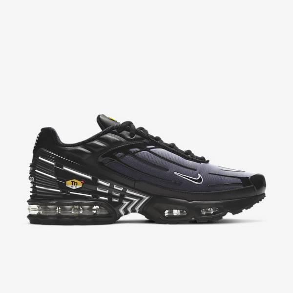 Nike Air Max Plus III Tenisky Panske Čierne Biele | NK756NDL