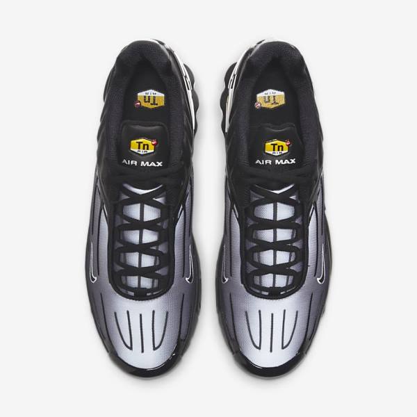 Nike Air Max Plus III Tenisky Panske Čierne Biele | NK756NDL