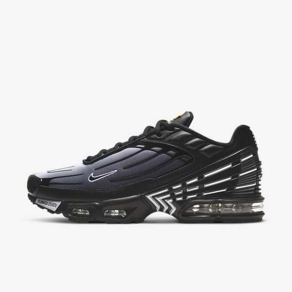 Nike Air Max Plus III Tenisky Panske Čierne Biele | NK756NDL