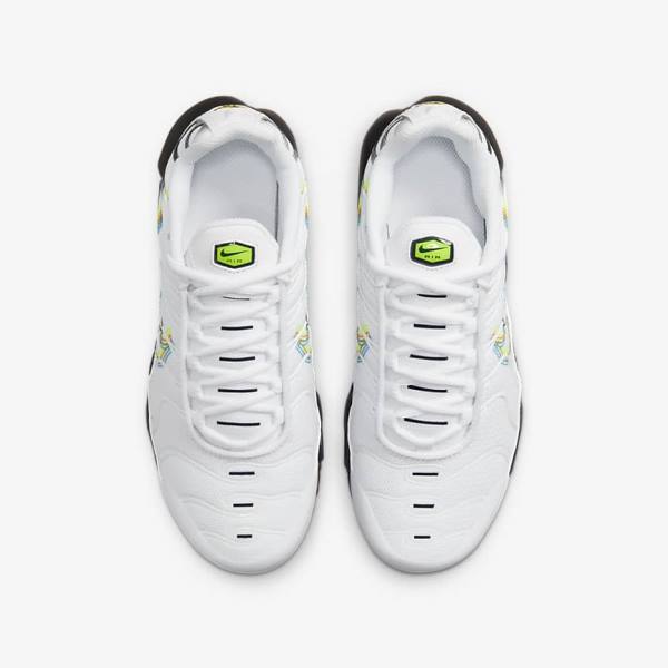 Nike Air Max Plus Older Tenisky Detske Biele Siva Modre | NK094XSC