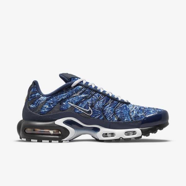 Nike Air Max Plus Tenisky Panske Námornícka Modrá Biele Čierne Námornícka Modrá | NK170RIG