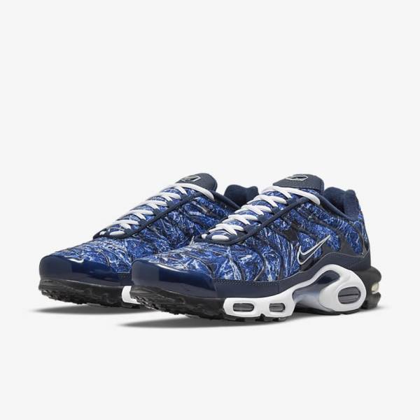 Nike Air Max Plus Tenisky Panske Námornícka Modrá Biele Čierne Námornícka Modrá | NK170RIG