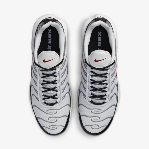 Nike Air Max Plus Tenisky Panske Siva Čierne Červené | NK537VQU