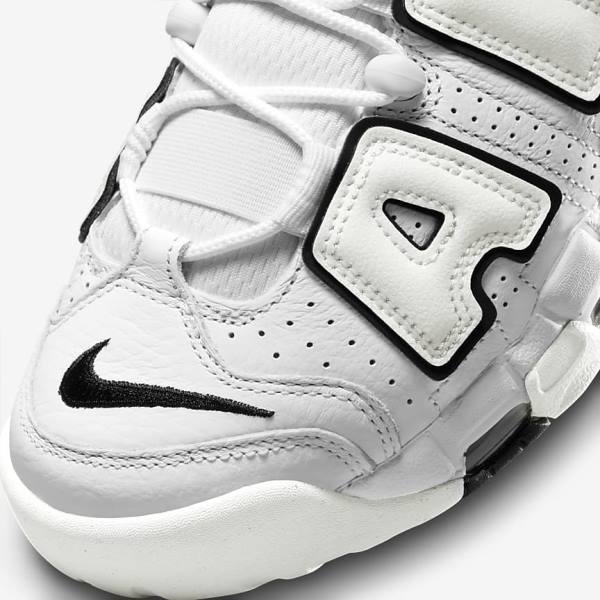 Nike Air More Uptempo Tenisky Damske Biele Čierne | NK726XYF