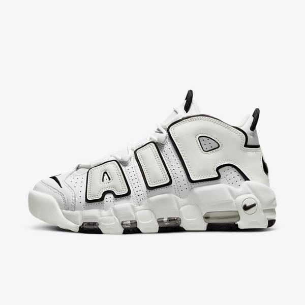 Nike Air More Uptempo Tenisky Damske Biele Čierne | NK726XYF