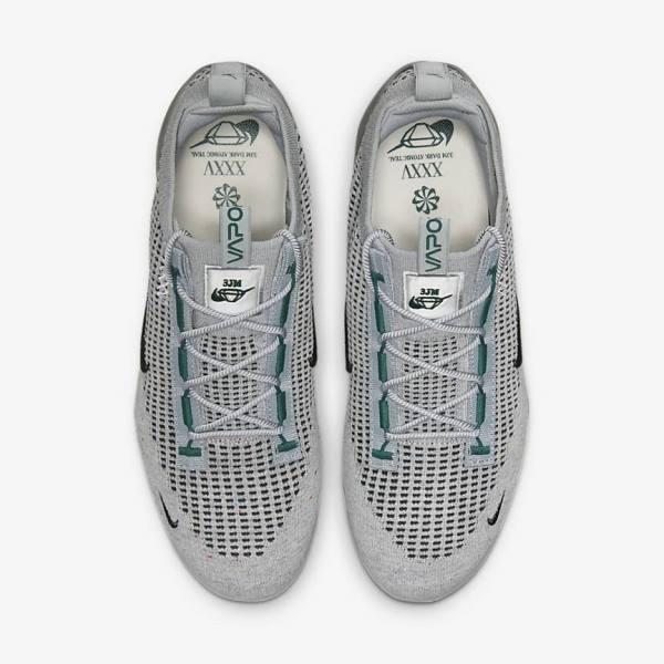 Nike Air VaporMax 2021 FK SE Tenisky Panske Svetlo Béžové Metal Strieborne Tmavo Tyrkysové | NK795ART