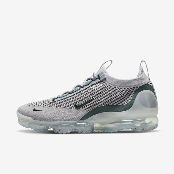 Nike Air VaporMax 2021 FK SE Tenisky Panske Svetlo Béžové Metal Strieborne Tmavo Tyrkysové | NK795ART