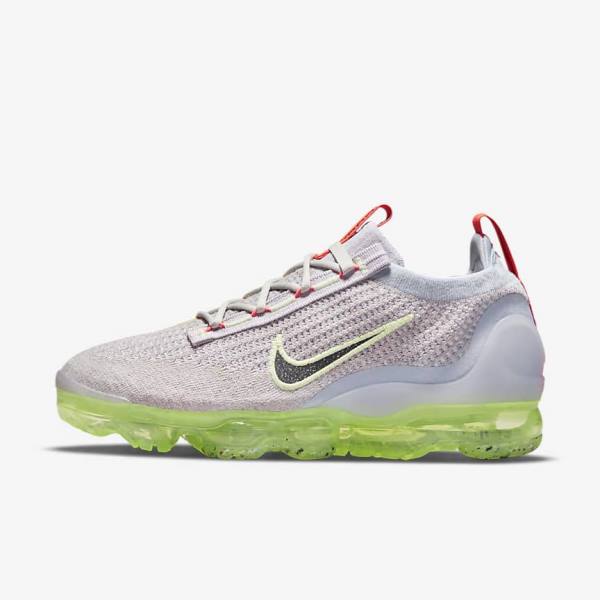 Nike Air VaporMax 2021 FK Tenisky Damske Svetlo Béžové Svetlo Zelene Čierne | NK156EKH