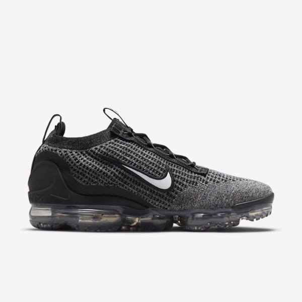 Nike Air VaporMax 2021 FK Tenisky Panske Čierne Biele Tmavo Siva Čierne | NK538BZT