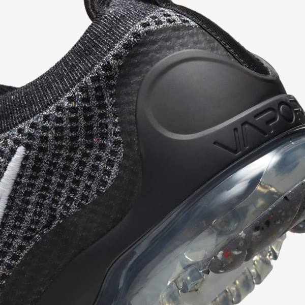 Nike Air VaporMax 2021 FK Tenisky Panske Čierne Biele Tmavo Siva Čierne | NK538BZT