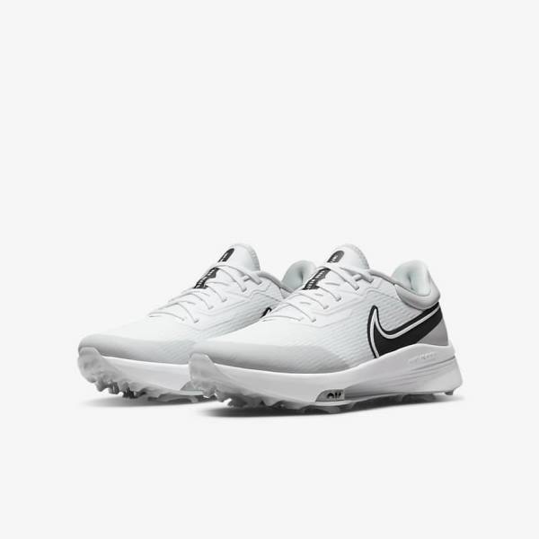 Nike Air Zoom Infinity Tour NEXT% Golfove Topanky Panske Biele Siva Tyrkysové Čierne | NK659UKH