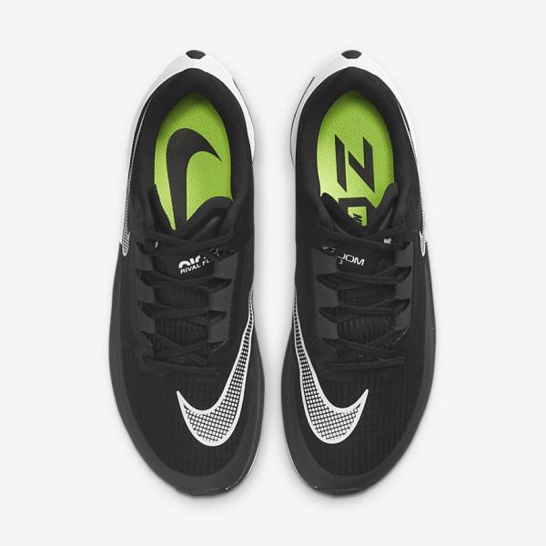 Nike Air Zoom Rival Fly 3 Cestne Zavodne Bežecké Tenisky Panske Čierne Tmavo Siva Biele | NK876VOH