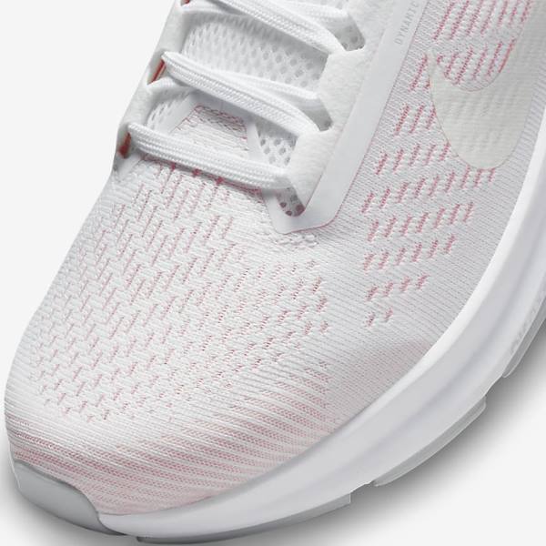 Nike Air Zoom Structure 24 Cestne Bežecké Tenisky Damske Biele Svetlo Ruzove Siva Zelene | NK108NRT