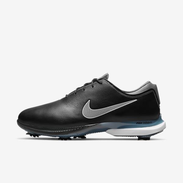 Nike Air Zoom Victory Tour 2 Golfove Topanky Panske Čierne Metal Modre Siva Biele | NK928KFB