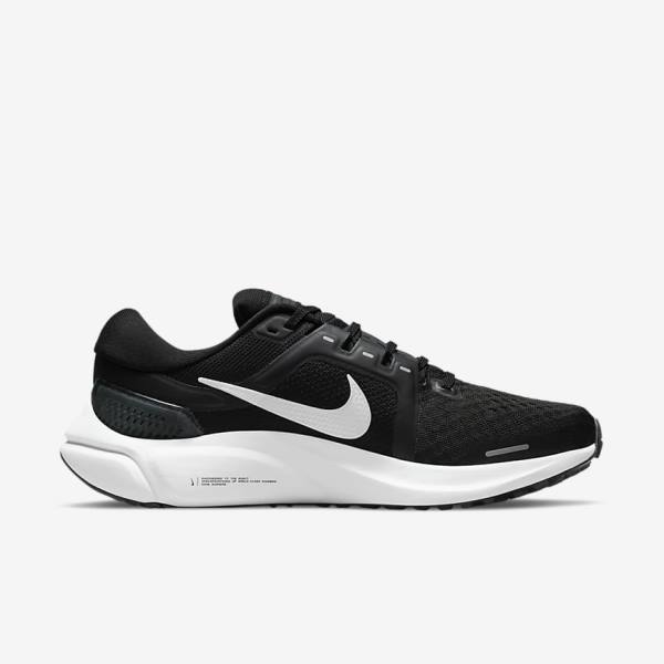 Nike Air Zoom Vomero 16 Cestne Bežecké Tenisky Damske Čierne Tmavo Siva Biele | NK034ZKB