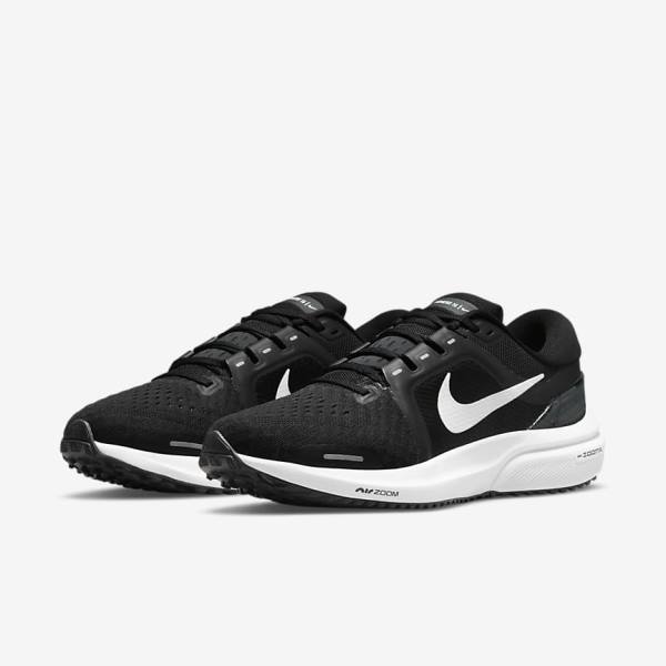 Nike Air Zoom Vomero 16 Cestne Bežecké Tenisky Damske Čierne Tmavo Siva Biele | NK034ZKB