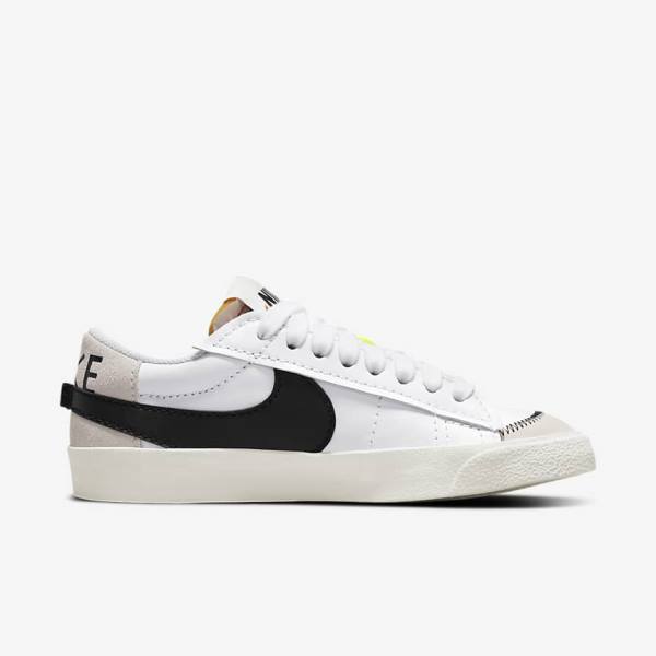 Nike Blazer Low 77 Jumbo Tenisky Damske Biele Čierne | NK362RIY