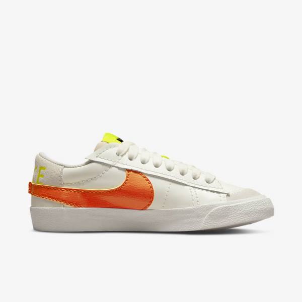 Nike Blazer Low 77 Jumbo Tenisky Damske Zelene Oranžové | NK436GSQ