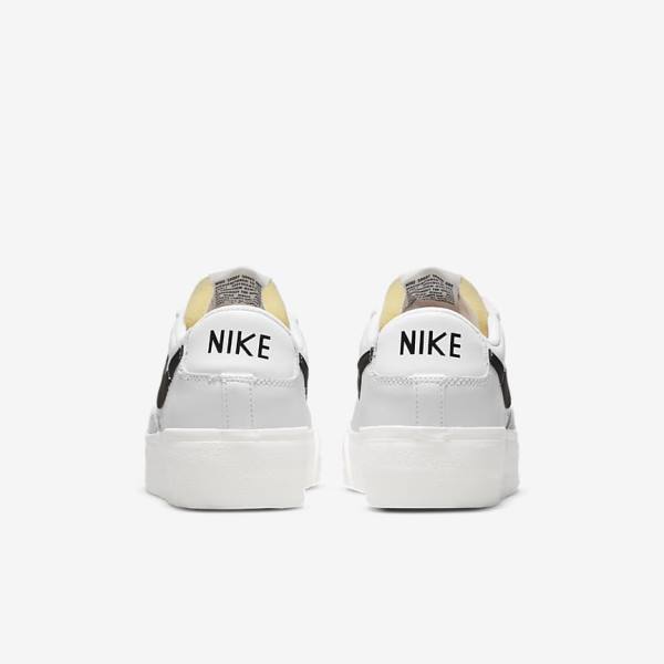 Nike Blazer Low Platforme Tenisky Damske Biele | NK420XAI