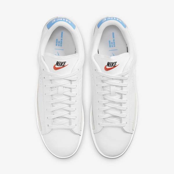 Nike Blazer Low X Tenisky Panske Biele Svetlo Modre Biele | NK687MDK