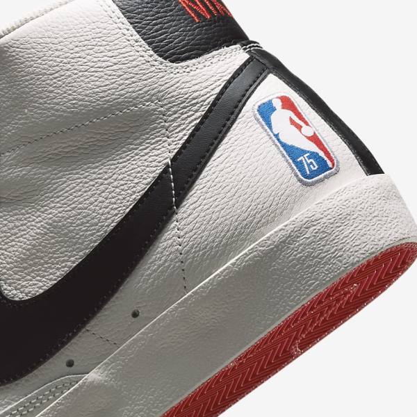 Nike Blazer Stredne 77 EMB Tenisky Panske Červené Čierne | NK374NSU