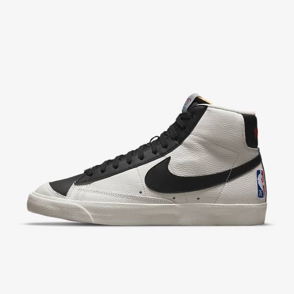 Nike Blazer Stredne 77 EMB Tenisky Panske Červené Čierne | NK374NSU