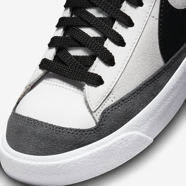 Nike Blazer Stredne 77 SE Dance Older Tenisky Detske Biele Červené Svetlo Siva Čierne | NK723EWG