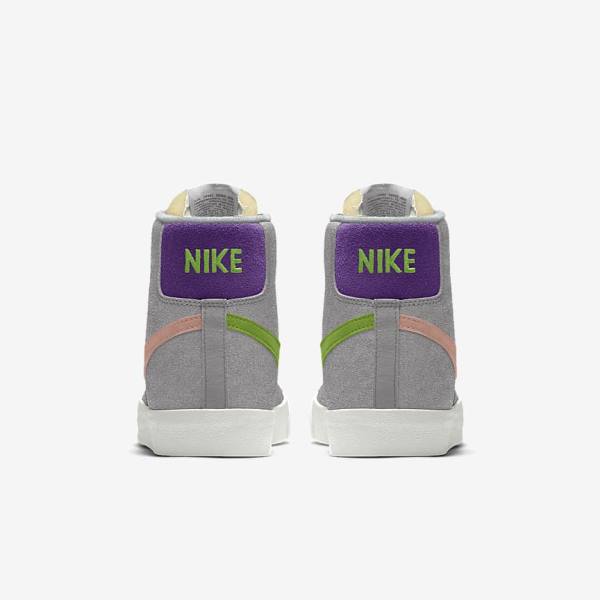 Nike Blazer Stredne By You Custom Tenisky Panske Viacfarebný | NK381NWX