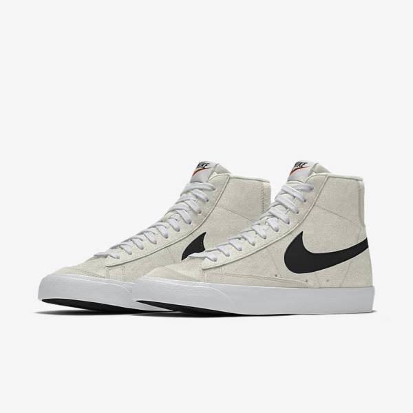 Nike Blazer Stredne By You Custom Tenisky Panske Viacfarebný | NK690SYM