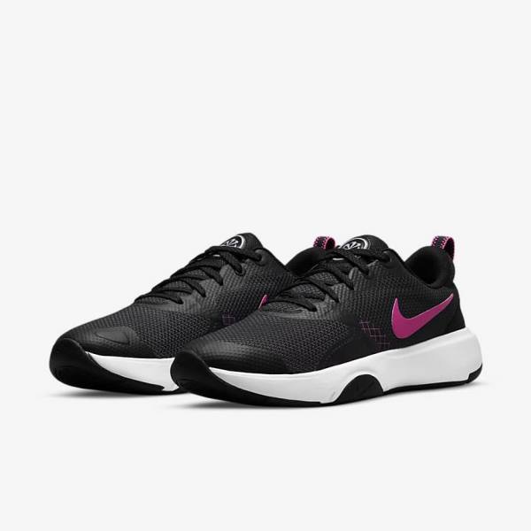 Nike City Rep TR Botasky Damske Čierne Nachový Ruzove | NK470UQI