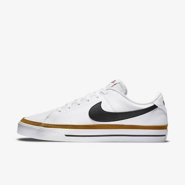 Nike Court Legacy Tenisky Panske Biele Čierne | NK872VUA