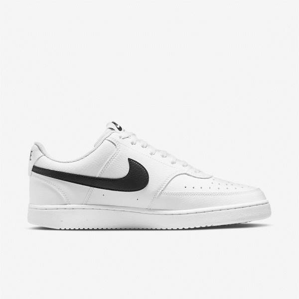 Nike Court Vision Low Next Nature Tenisky Panske Biele Čierne | NK682HXA