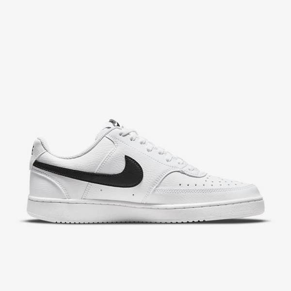 Nike Court Vision Low Next Nature Tenisky Damske Biele Čierne | NK718ETI