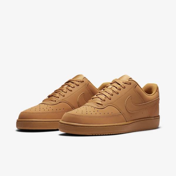 Nike Court Vision Low Tenisky Panske Hnede | NK912TJW