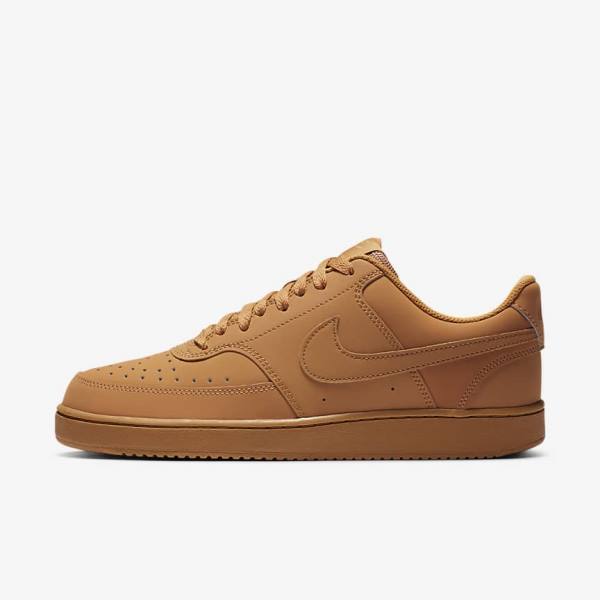 Nike Court Vision Low Tenisky Panske Hnede | NK912TJW