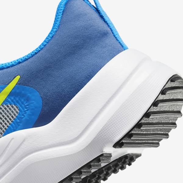 Nike Downshifter 12 Older Cestne Bežecké Tenisky Detske Siva Modre Siva Námornícka Modrá Siva | NK319KLS