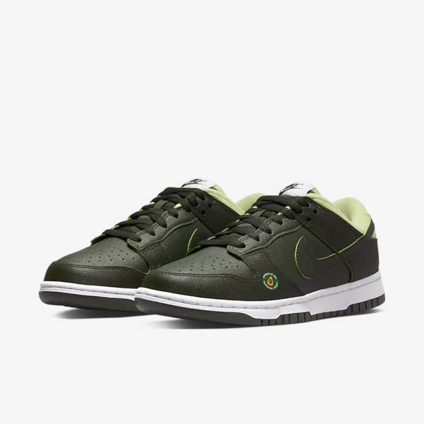 Nike Dunk Low LX Tenisky Damske Olivovo Zelená Zelene | NK106UNJ