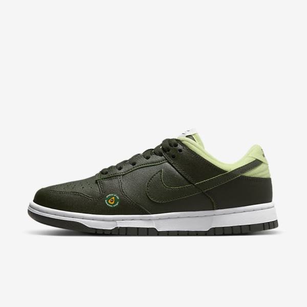 Nike Dunk Low LX Tenisky Damske Olivovo Zelená Zelene | NK106UNJ