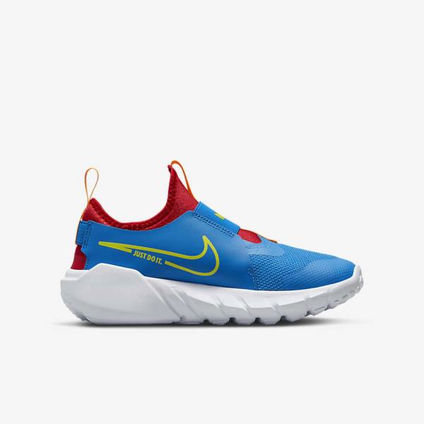 Nike Flex Runner 2 Older Cestne Bežecké Tenisky Detske Modre Červené Zlate Zelene | NK158QPW