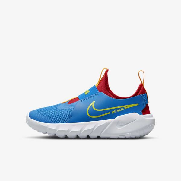 Nike Flex Runner 2 Older Cestne Bežecké Tenisky Detske Modre Červené Zlate Zelene | NK158QPW