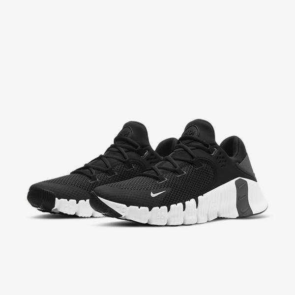 Nike Free Metcon 4 Botasky Damske Čierne Siva | NK759JXV