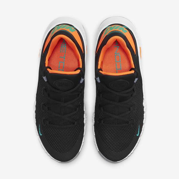 Nike Free Metcon 4 Botasky Panske Čierne Oranžové Biele Tyrkysové | NK702EXR